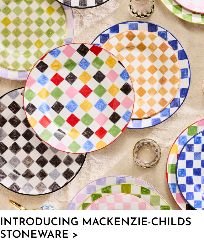 Introducing Mackenzie-Childs Stoneware